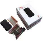 نما از بالای پک کامل باز شده ردیاب gt960