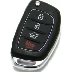 قاب ریموت هیوندای سانتافه IX45 چهار دکمه