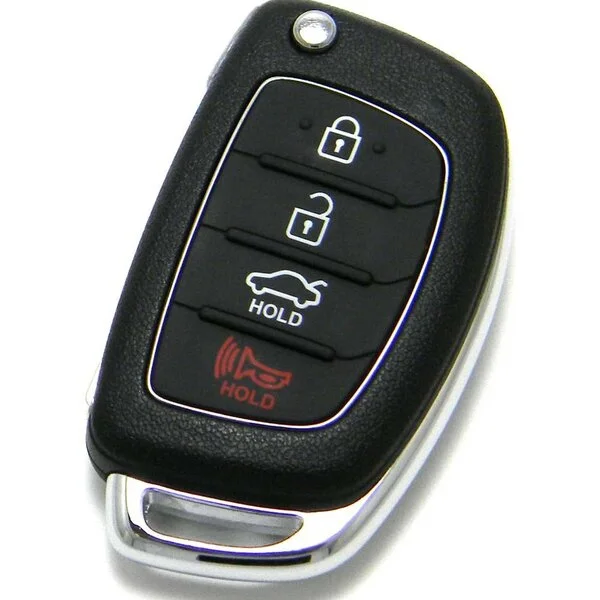 قاب ریموت هیوندای سانتافه IX45 چهار دکمه