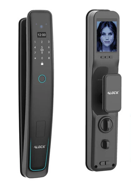 قفل اثر انگشتی دیجیتال و دستگیره چشمی دار ALOCK مدل P80+ Camera