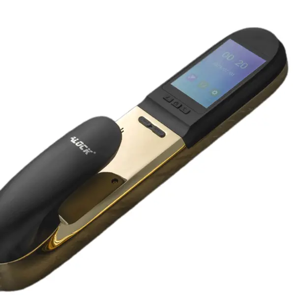 دستگیره چشمی دار و قفل اثر انگشتی دیجیتال ALOCK مدل Pmax Camera G