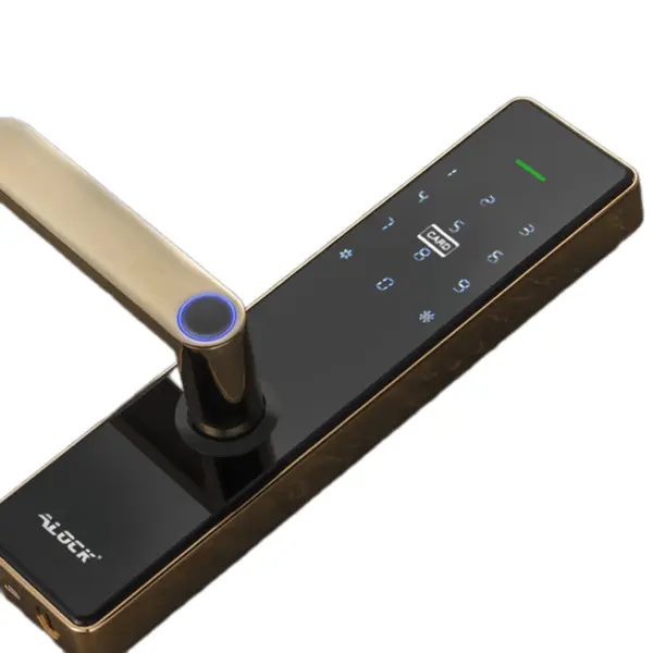 قفل اثر انگشتی دیجیتال ALOCK مدل S300 2023 Gold