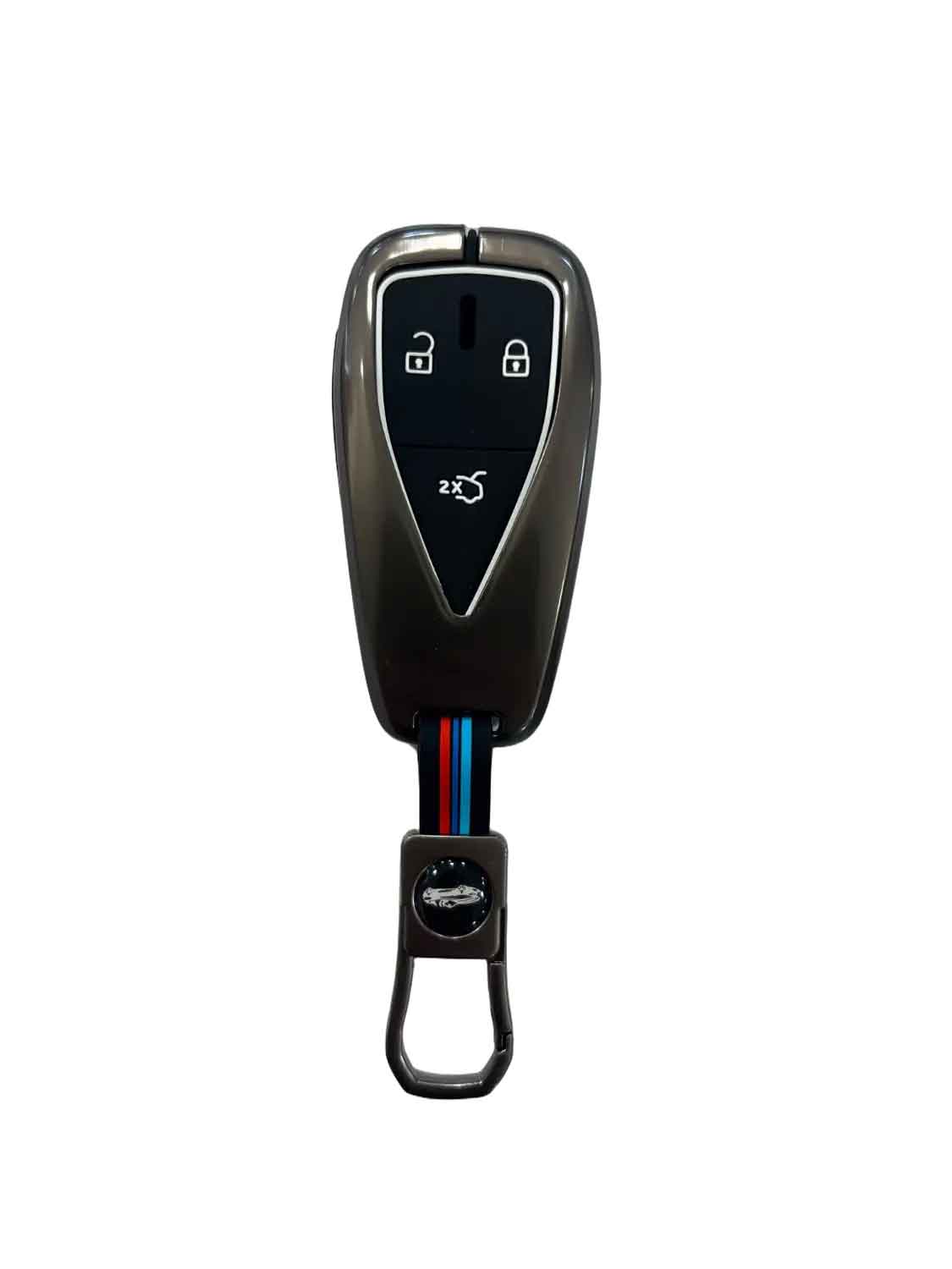 کاور ریموت چانگان سه دکمه دور فلزی مناسب Changan CS35, CS55, X5 کاور ریموت چانگان سه دکمه دور فلزی مناسب Changan CS35, CS55, X5